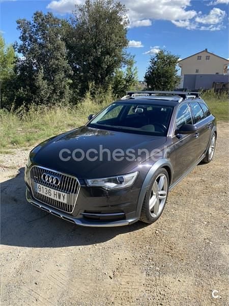 Usado Audi A6 Allroad 204 CV (150 kW) 2014 Negro Familiar
