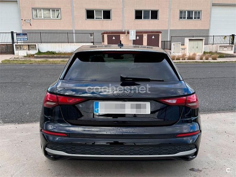 Usado Audi A3 Advanced Plus 116 CV (85 kW) 2024 Negro Berlina