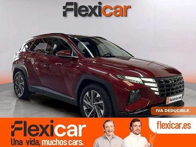 Granate Usado 2023 Hyundai Tucson SUV | 26.890 € (Un poco caro) - Imagen 1/4