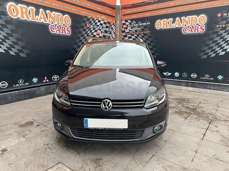 Usado VW Touran Edition 105 CV (77 kW) 2012 Negro Monovolumen