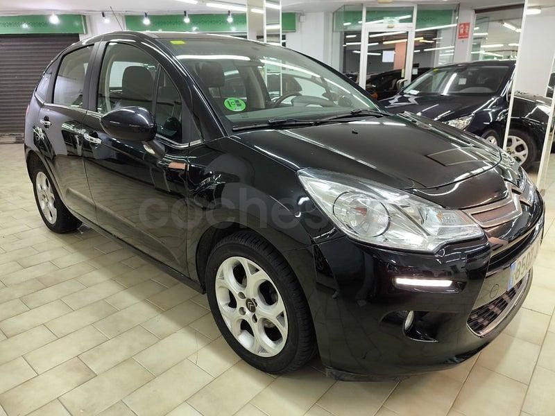 Usado Citroën C3 Feel 82 CV (60 kW) 2015 Negro Berlina