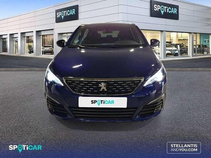 Usado Peugeot 308 GT-line 131 CV (96 kW) 2019 Azul Utilitario
