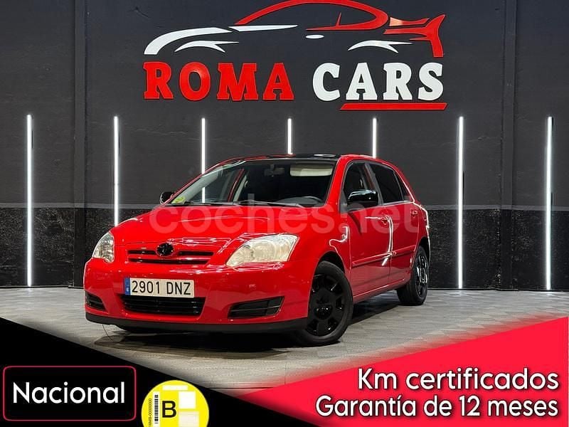 Rojo Usado 2005 Toyota Corolla Sol Berlina | 5890 € (Precio justo) - Imagen 1/4