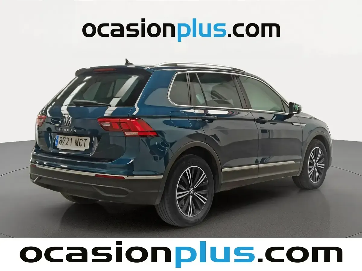 Usado VW Tiguan Life 150 CV (110 kW) 2022 Azul SUV