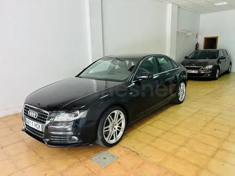 Usado Audi A4 S-Line 211 CV (155 kW) 2011 Negro Berlina