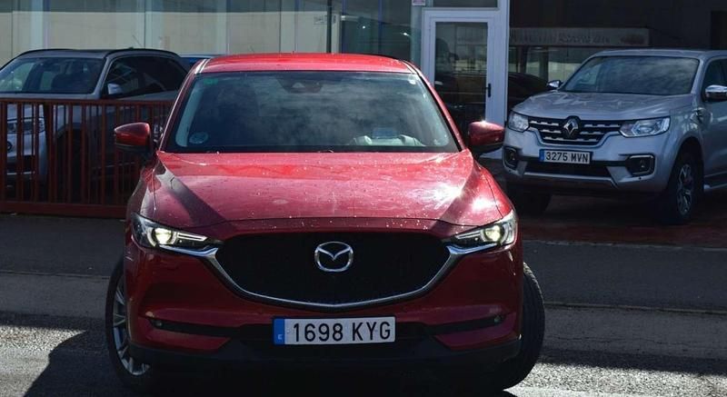 Usado Mazda CX-5 150 CV (110 kW) 2019 Granate SUV