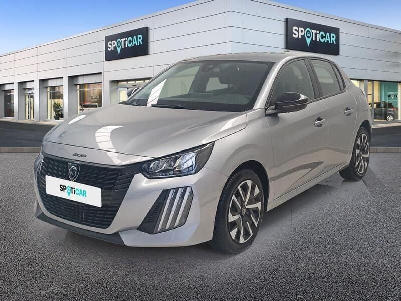 Gris Usado 2024 Peugeot 208 Active Utilitario | 15.900 € (Precio justo) - Imagen 1/4