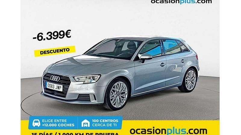 Plateado Usado 2017 Audi A3 Sportback Sport Utilitario | 17.200 € (Buen precio) - Imagen 1/4