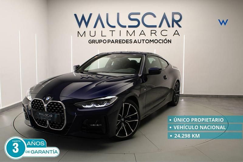 Azul Usado 2021 BMW 430 Sport Line Coupe | 44.900 € (Precio justo) - Imagen 1/4