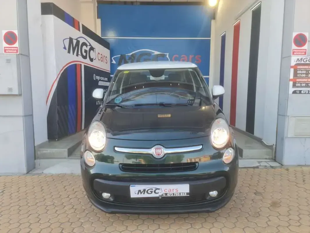 Usado Fiat 500L Living 95 CV (69 kW) 2016 Verde Monovolumen