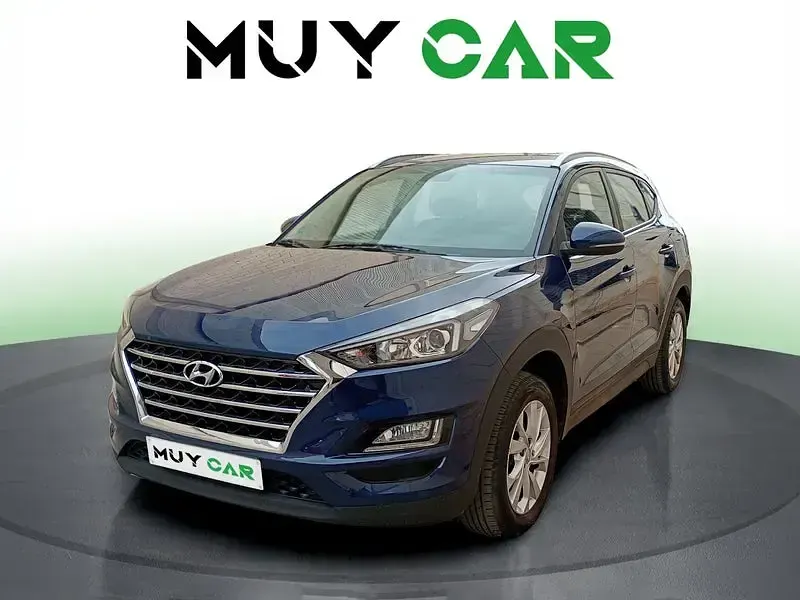 Usado Hyundai Tucson 132 CV (97 kW) 2019 Azul SUV