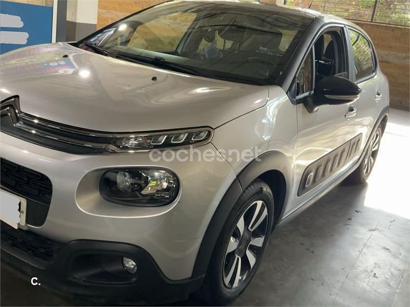 Usado Citroën C3 Feel 82 CV (60 kW) 2018 Gris / plata Berlina