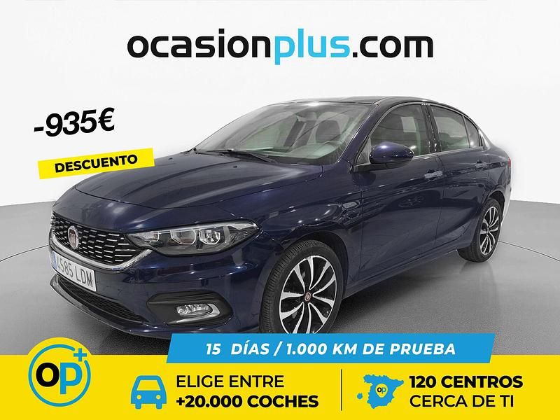 Usado Fiat Tipo Lounge 95 CV (69 kW) 2019 Azul Berlina