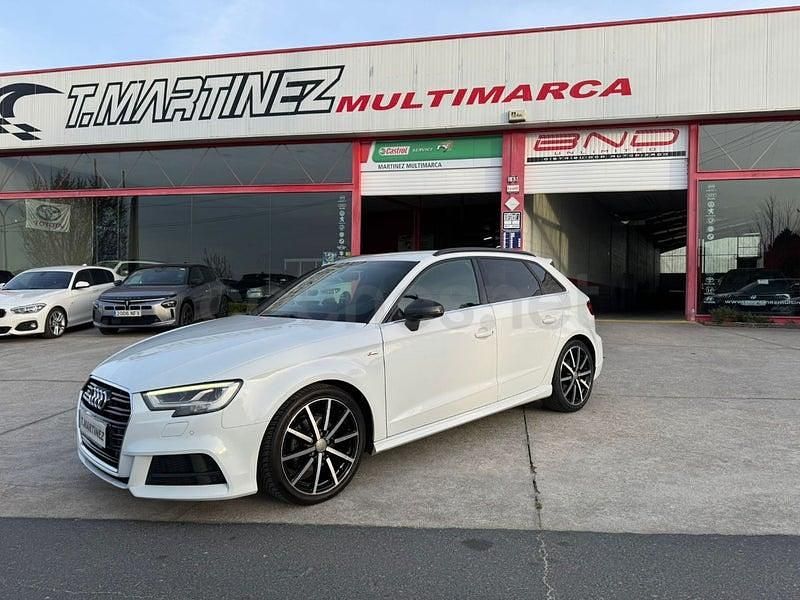 Usado Audi A3 S-Line 150 CV (110 kW) 2017 Blanco Berlina