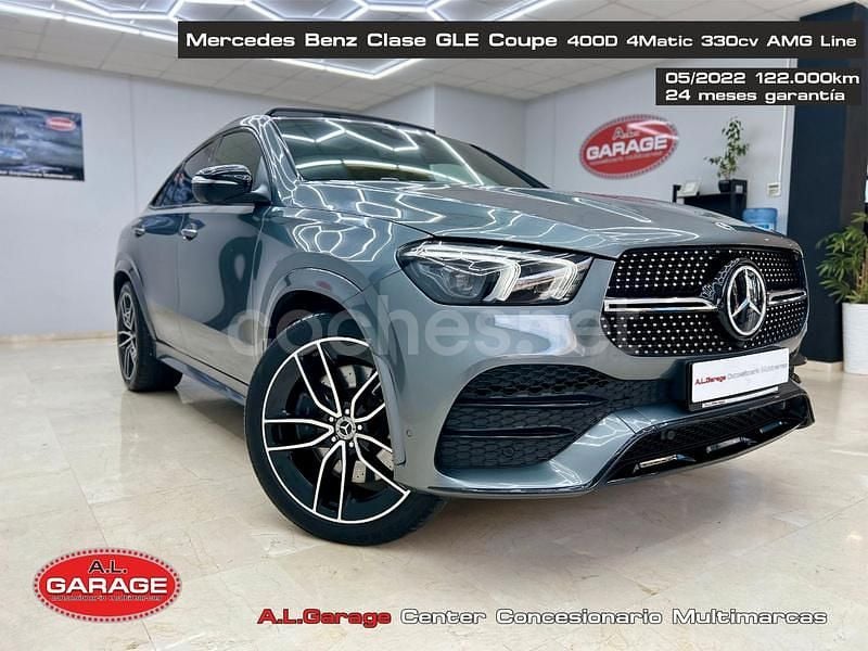 Gris / plata Usado 2022 Mercedes GLE400 Coupe | 75.990 € (Caro) - Imagen 1/4