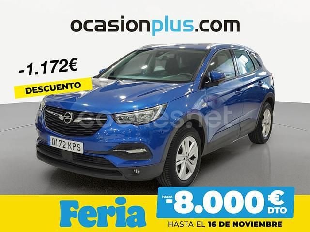 Azul Usado 2018 Opel Grandland X Selective SUV | 12.900 € (Precio justo) - Imagen 1/4