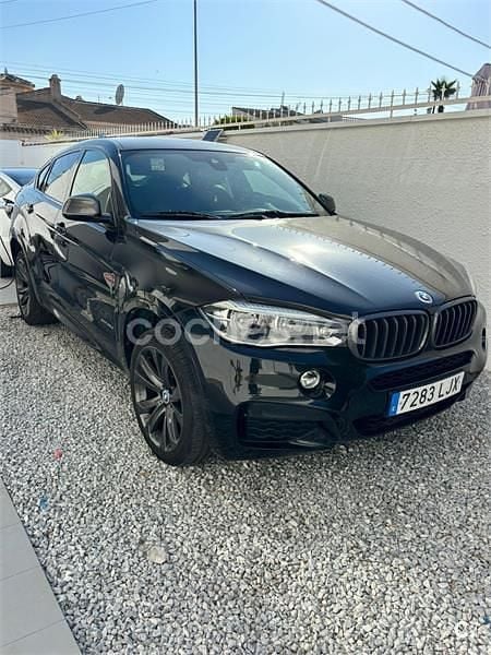 Negro Usado 2016 BMW X6 SUV | 29.200 € (Buen precio) - Imagen 1/4