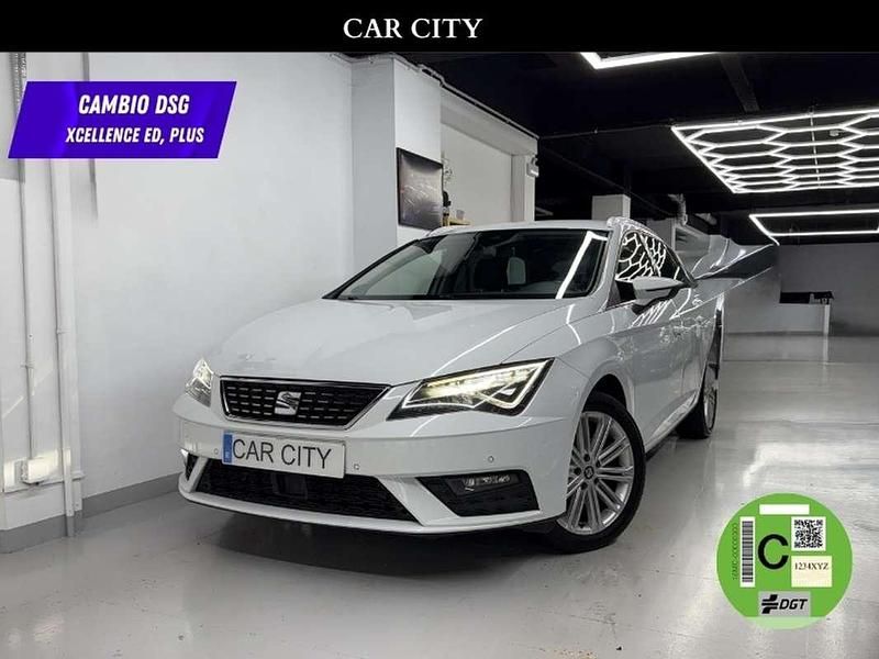 Blanco Usado 2019 Seat Leon ST XCELLENCE Familiar | 17.599 € (Un poco caro) - Imagen 1/4