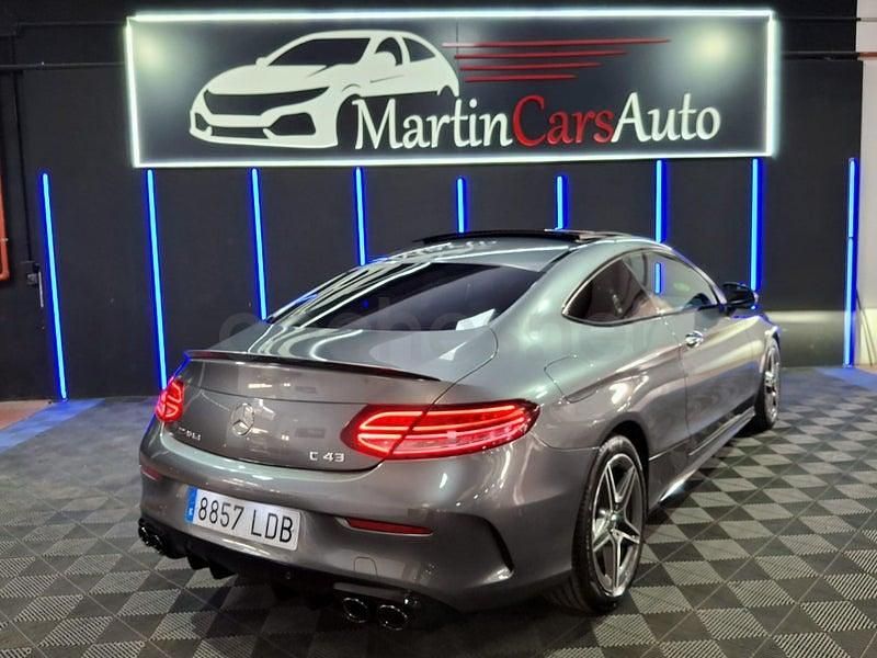 Usado Mercedes C43 AMG 390 CV (286 kW) 2019 Gris / plata Coupe