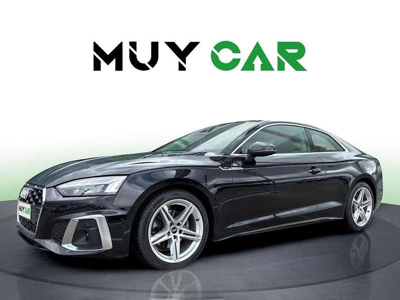 Usado Audi A5 S-Line 163 CV (119 kW) 2021 Negro Coupe