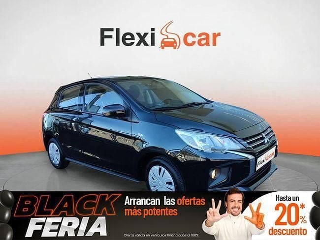 Negro Usado 2021 Mitsubishi Space Star Motion Berlina | 9490 € (Precio justo) - Imagen 1/4