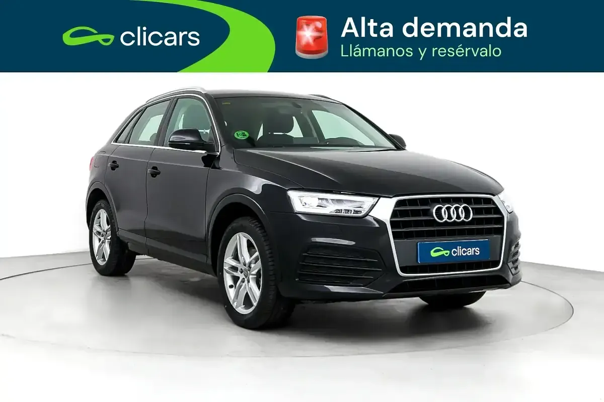 Usado Audi Q3 Sport 120 CV (88 kW) 2018 Negro SUV