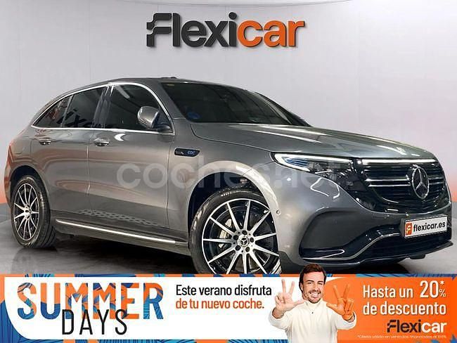 Gris Usado 2020 Mercedes EQC400 SUV | 42.990 € (Caro) - Imagen 1/4