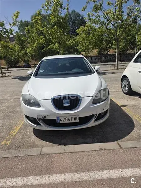 Usado Seat Leon Reference 105 CV (77 kW) 2007 Blanco Utilitario