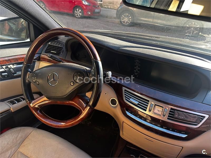 Usado Mercedes S350 258 CV (189 kW) 2013 Negro Berlina