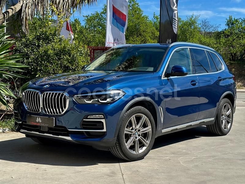 Azul Usado 2021 BMW X5 xLine SUV | 48.900 € (Super precio) - Imagen 1/4