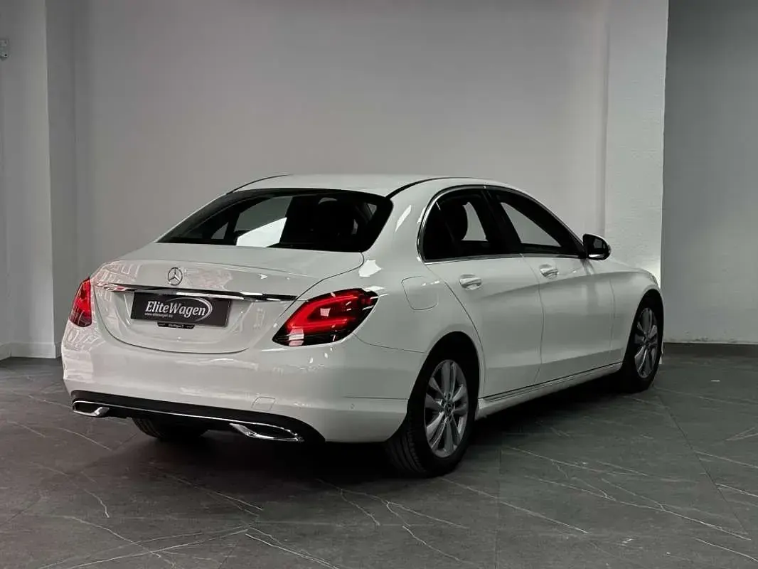 Usado Mercedes C220 194 CV (142 kW) 2020 Blanco Berlina
