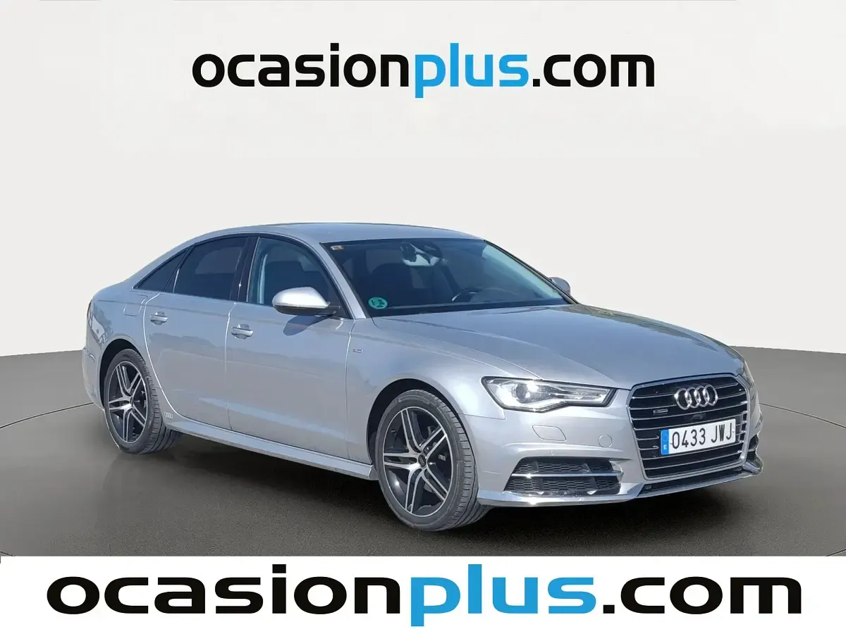 Usado Audi A6 Advanced 190 CV (139 kW) 2017 Gris plata Berlina