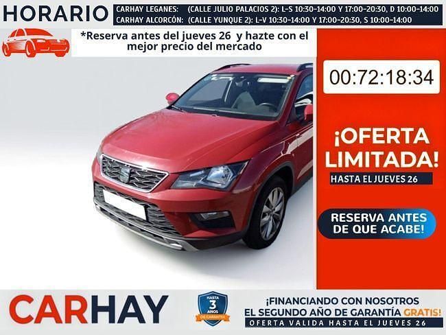 Usado Seat Ateca Style 116 CV (85 kW) 2020 Rojo SUV