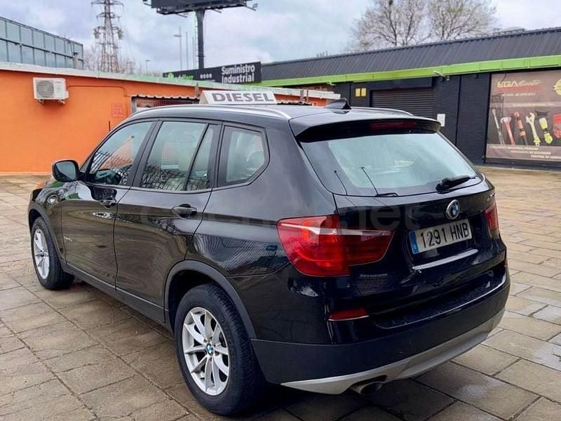 Usado BMW X3 177 CV (130 kW) 2012 Negro SUV