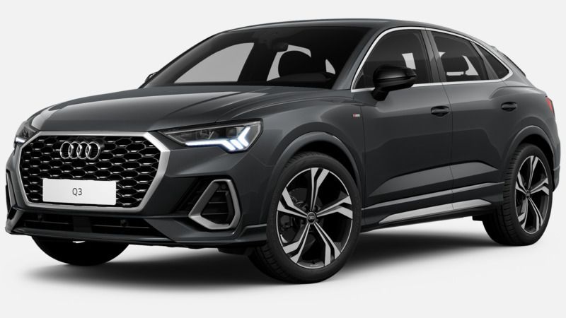 Gris Usado 2024 Audi Q3 Sportback SUV | 47.900 € (Caro) - Imagen 1/4