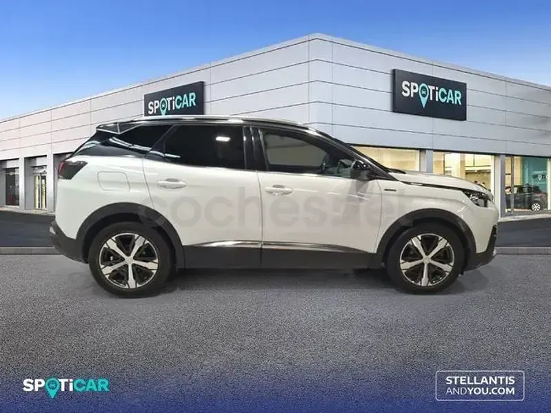 Usado Peugeot 3008 GT-line 130 CV (95 kW) 2017 Blanco SUV