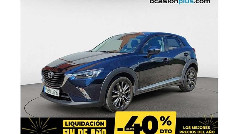 Azul Usado 2016 Mazda CX-3 Luxury SUV | 12.290 € (Buen precio) - Imagen 1/4