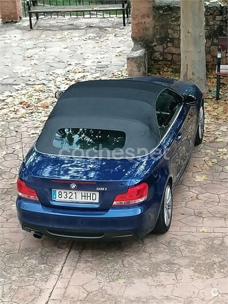 Azul Usado 2011 BMW 118 Cabriolet Descapotable | 11.600 € (Precio justo) - Imagen 1/3