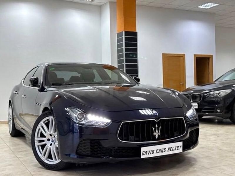 Usado Maserati Ghibli 275 CV (202 kW) 2017 Azul Berlina