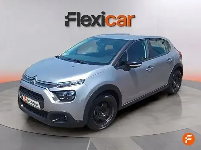 Usado Citroën C3 Feel 102 CV (75 kW) 2021 Gris Utilitario