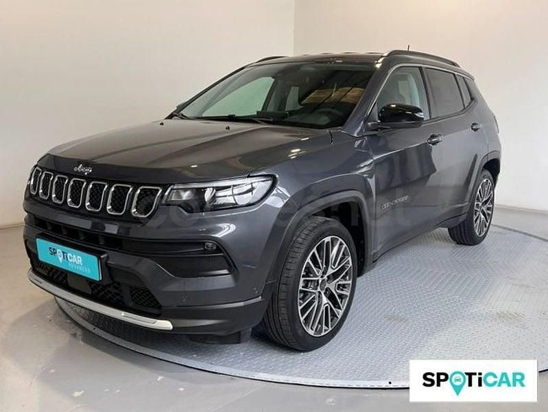 Gris / plata Usado 2021 Jeep Compass Limited SUV | 19.900 € (Caro) - Imagen 1/4