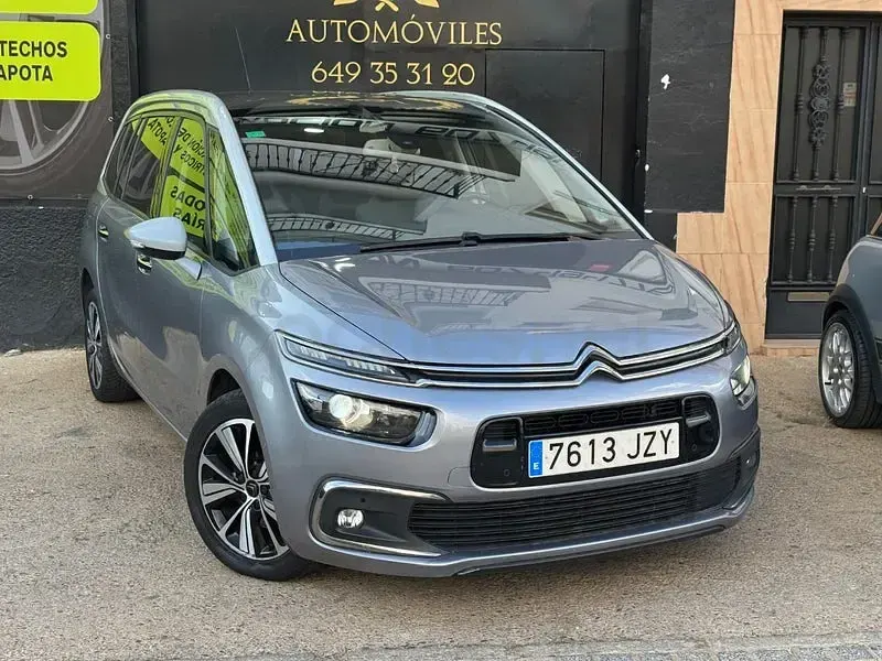 Usado Citroën Grand C4 Picasso Shine 150 CV (110 kW) 2017 Gris / plata Monovolumen