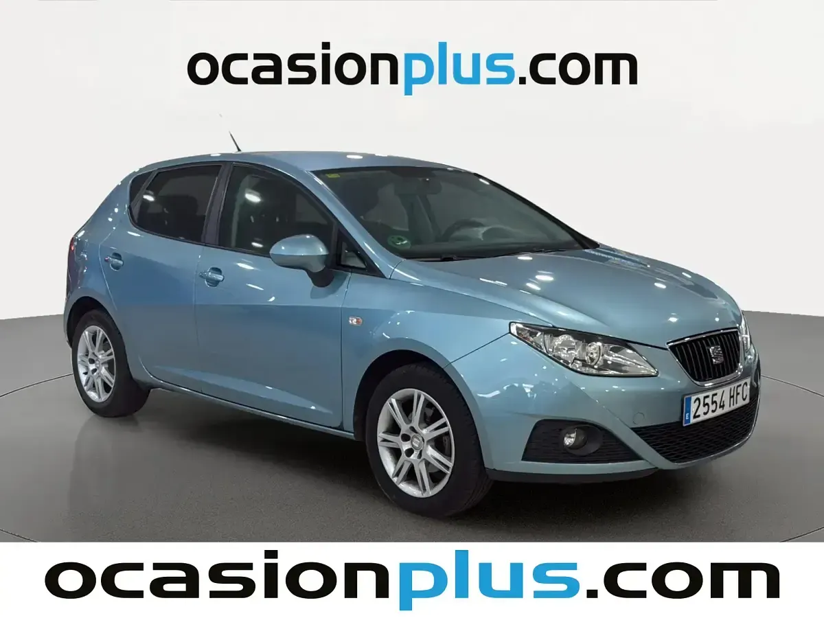 Usado Seat Ibiza Style 86 CV (63 kW) 2011 Azul Utilitario