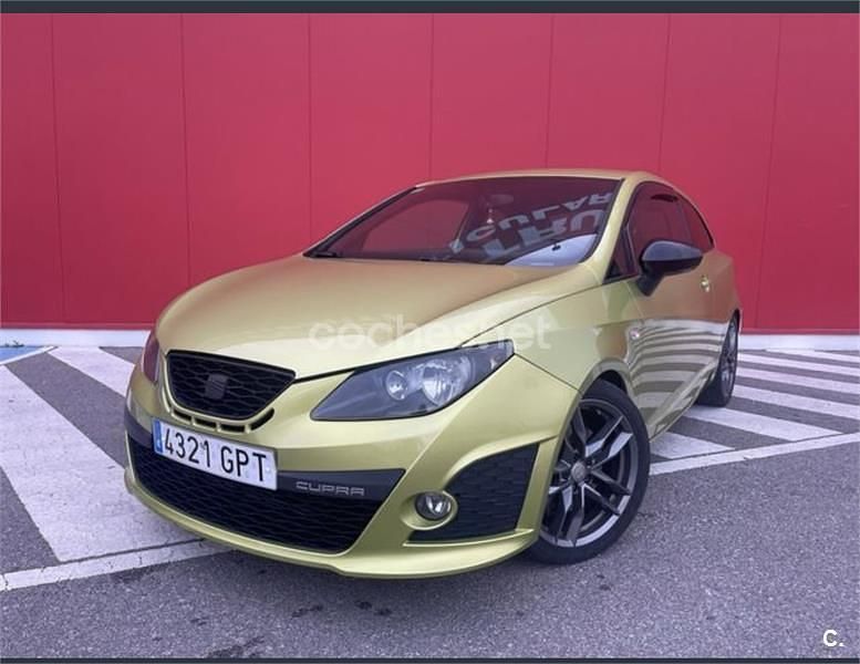 Usado Seat Ibiza SC CUPRA 180 CV (132 kW) 2009 Amarillo Utilitario