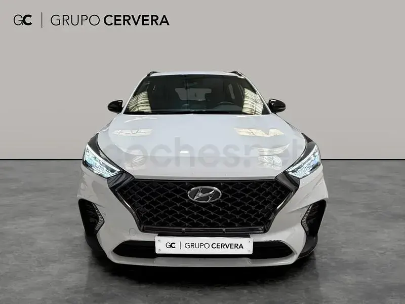 Usado Hyundai Tucson N Line 185 CV (136 kW) 2019 Blanco SUV