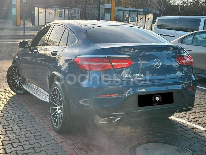 Usado Mercedes GLC220 170 CV (125 kW) 2019 Azul Coupe