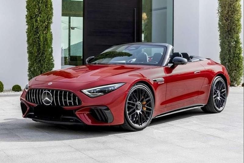 Usado Mercedes SL63 AMG AMG 585 CV (430 kW) 2023 Rojo Coupe