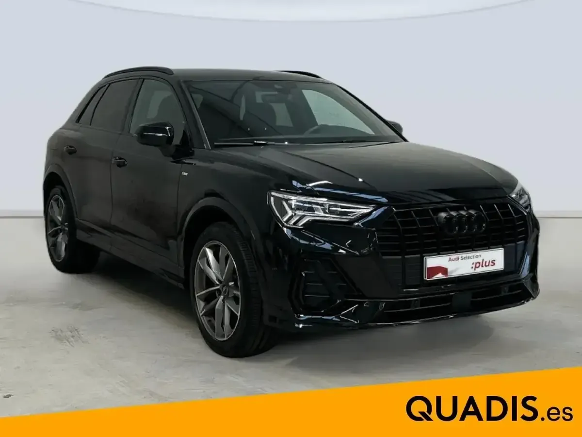 Usado Audi Q3 150 CV (110 kW) 2024 Negro SUV