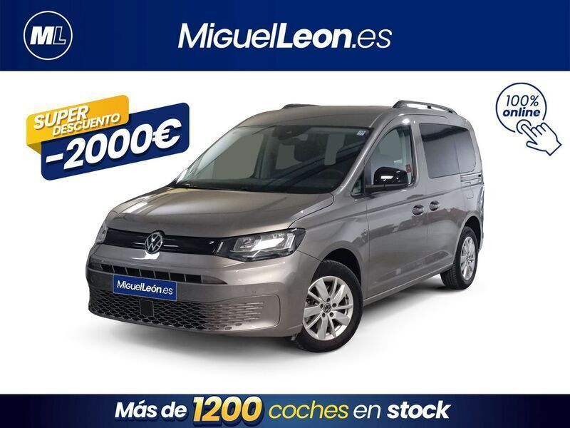 Beige Usado 2023 VW Caddy Monovolumen | 22.985 € (Buen precio) - Imagen 1/3