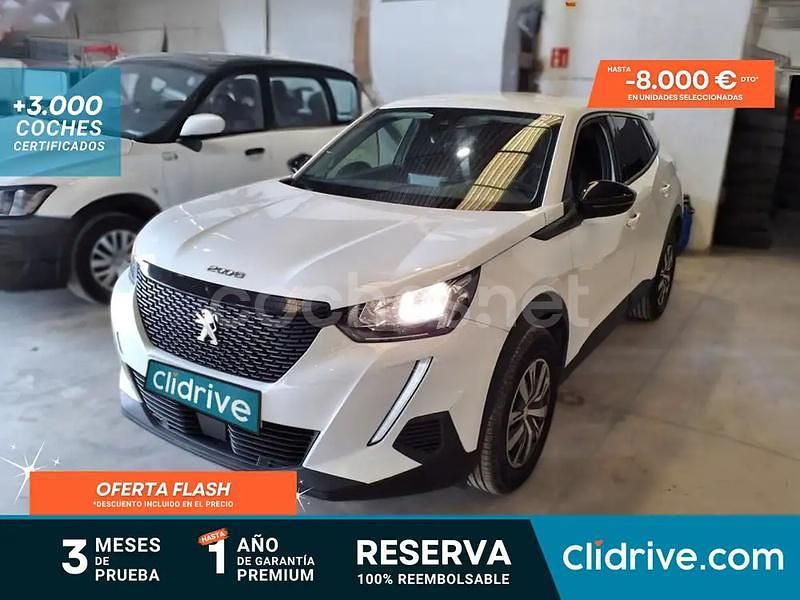 Blanco Usado 2022 Peugeot 2008 Active SUV | 12.190 € (Super precio) - Imagen 1/3
